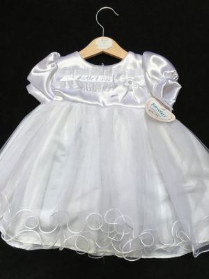 Kinder Christening Dress White 6-12 mths